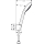 hansgrohe Croma Select S Vario Porter Set 125 cm