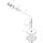hansgrohe Raindance S Kopfbrause 240 1jet PowderRain mit Brausearm