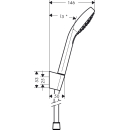 hansgrohe Croma Select E Vario Porter Set 125 cm