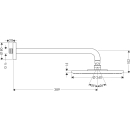 hansgrohe Raindance S Kopfbrause 240 1jet mit Brausearm