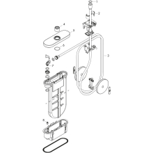 hansgrohe sBox Fertigset oval, für Badewanne
