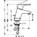 hansgrohe Focus Einhebel-Waschtischmischer 70 für...