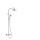 hansgrohe Vernis Blend Showerpipe 200 1jet mit Thermostat, Chrom