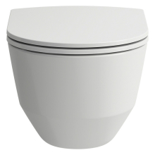 LAUFEN Wand-Tiefspül-WC PRO spülrandlos 360x530mm, verdeckte Befestigung, weiß