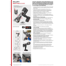 Roller´s Multi-Press 22V ACC Basic-Pack 1x Akku 21,6V 2,5Ah, Ladegerät, Koffer