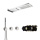 Herzbach MODUL7 Thermostat-Set T-MU2 537x165mm Multi 2 Edelstahl