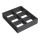 Schubladen-Organizer 6 Lücken NEGRO 273 x 332 x 70 mm