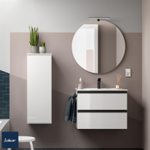 Schrank wandhängend SPIRIT 600 2 Metallauszug WHITE COTTON 598 x 540 x 450 mm