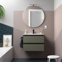 Schrank wandhängend SPIRIT 600 2 Metallauszug GREEN FOREST 598 x 540 x 450 mm