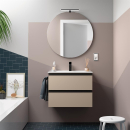 Schrank wandhängend SPIRIT 700 2 Metallauszug mit...