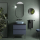 Schrank wandhängend SPIRIT 700 2 Metallauszug mit Softeinzug NIGHT BLUE 697 x 540 x 450 mm
