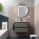 Schrank wandhängend SPIRIT 700 2 Metallauszug mit...