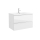 Schrank wandhängend SPIRIT 800 2 Metallauszug mit Softeinzug WEIß GLÄNZEND 797 x 540 x 450 mm