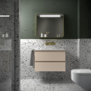 Schrank wandhängend SPIRIT 800 2 Metallauszug mit...