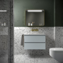 Schrank wandhängend SPIRIT 800 2 Metallauszug mit...