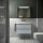 Schrank wandhängend SPIRIT 800 2 Metallauszug mit Softeinzug BLUE FOG 797 x 540 x 450 mm