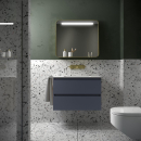 Schrank wandhängend SPIRIT 800 2 Metallauszug mit...
