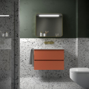 Schrank wandhängend SPIRIT 800 2 Metallauszug mit...