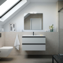 Schrank wandhängend SPIRIT 900 2 Metallauszug mit...