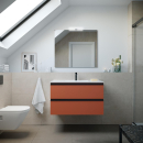 Schrank wandhängend SPIRIT 900 2 Metallauszug mit...