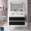 Schrank wandhängend SPIRIT 1000 2 Metallauszug mit...