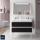 Schrank wandhängend SPIRIT 1000 2 Metallauszug mit Softeinzug BLACK VELVET 997 x 540 x 450 mm