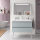 Schrank wandhängend SPIRIT 1000 2 Metallauszug mit Softeinzug BLUE FOG 997 x 540 x 450 mm