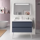 Schrank wandhängend SPIRIT 1000 2 Metallauszug mit...