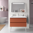 Schrank wandhängend SPIRIT 1000 2 Metallauszug mit...