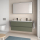Schrank wandhängend SPIRIT 1200 2 Metallauszug mit Softeinzug GREEN FOREST 1194 x 540 x 450 mm