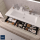 Waschtisch VILNA 905 ohne Siphon und Clickerabfluss MINERALSOLID MATT 905 x 460 x 15 mm