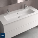 Waschtisch VILNA 1205 Mit 2 Bohrungen ohne Siphon und...