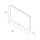 Spiegel ORLEANS 800 Horizontal Wandspiege, mit LED-leuchte (12+22 W-5700ºK) IP 44 800 x 700 mm