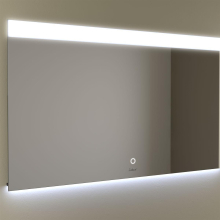 Spiegel ORLEANS 1000 Horizontal Wandspiege, mit LED-leuchte (15+32 W-5700ºK) IP 44 1000 x 700 mm
