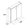 Spiegelschrank ALLIANCE 700 2 doppelte Spiegeltüren700 x 650 x 150 mm