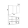 Spiegelschrank ALLIANCE 1000 3 doppelte Spiegeltüren1000 x 650 x 150 mm