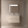 Optimus Unterschrank 800 2 Schubladen + Waschbecken NATURAL