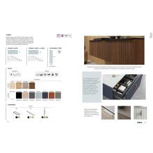 Hochschrank BIBA 2 Türen BLUE FOG
