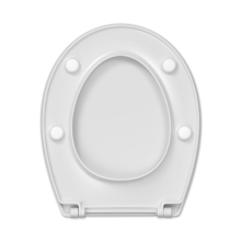 Hamberger O100 WC-Sitz weiß mit Edelstahlscharnier