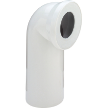 Viega WC Anschlussbogen 90Grad mit Lippendichtung weiss