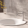 Herzbach DEEP iX Waschtisch-Einlochbatterie Slim S-Size mit PUSH-Ablauf Edelstahl