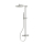 Herzbach LIVING SPA Duschs&auml;ule RB 300mm rund Stabhandbrause Edelstahl