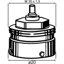 Heimeier Anschlussadapter für Thermostatventile...