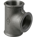 Atusa T-Stück Nr. 130 schwarz 1/2"