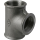 Atusa T-St&uuml;ck Nr. 130 schwarz 1/2"