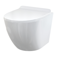 alcadrain Wand-WC Solid mit WC-Sitz Softclose Slim Duroplast