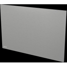 Alcadrain P120 Abdeckungsplatte für Vorwandinstallationssysteme, Alunox-Matt