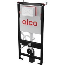 alcadrain WC Sanitärmodul AM120/1120 Vorwandinstallationssystem für WC mit Bidetfunktion