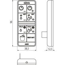 Alcadrain P195 Fernbedienung für AM121/1120