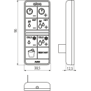 Alcadrain P195 Fernbedienung für AM121/1120